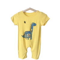 Pyjama Dinosaure Jaune