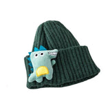 Bonnet Dinosaure Bébé T-Rex Vert