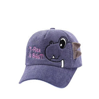 Casquette Dinosaure <br>Enfant</br> T-Rex Bleu