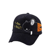 Casquette Dinosaure <br>Enfant</br> T-Rex Noir