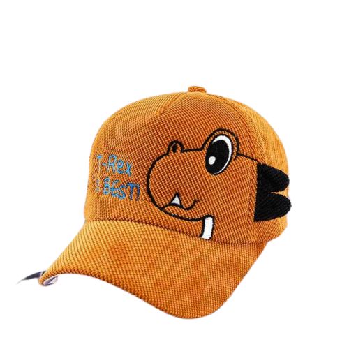 Casquette Dinosaure <br>Enfant</br> T-Rex Orange