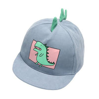 Casquette Dinosaure <br>T-Rex vert</br> Bleu