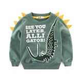 Pull Dinosaure Enfant Alligator