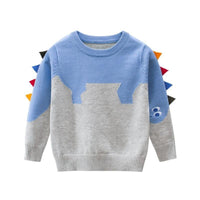 Pull Dinosaure Enfant Bleu