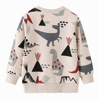 Pull Dinosaure Enfant Dinosaure Cubique