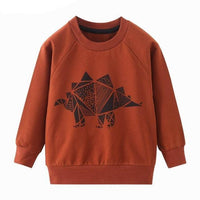 Pull Dinosaure <br>Enfant</br> Stégosaures Origami