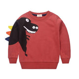 Pull Dinosaure <br>Enfant</br> T-Rex Rouge