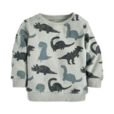 Pull Dinosaure <br>Enfant</br> Vert Kaki