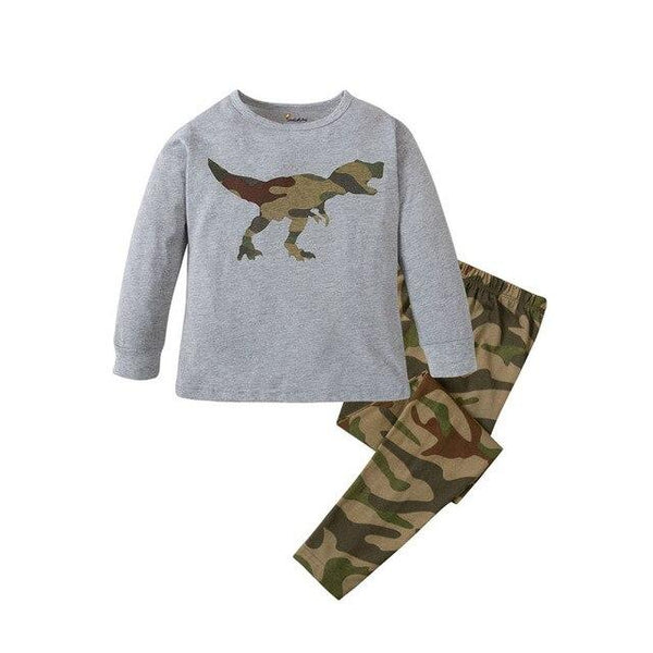 Pyjama Dinosaure <br>Enfant</br> T-Rex militaire